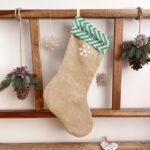 custom-christmas-green-stripe-sock